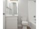 Bathroom featuring shower and tub combo, modern vanity with sink, and tile floors at 8659 Fancy Finch Dr # 202, Tampa, FL 33614