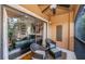 Cozy balcony with comfortable seating, perfect for relaxing and enjoying the view at 2138 Chianti Pl # 142, Palm Harbor, FL 34683