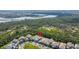 An aerial view of a well-planned neighborhood with sidewalks and lush lawns at 2630 Yellow Sundial Loop, Ruskin, FL 33570