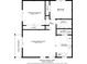 Detailed floor plan showcasing layout, room dimensions, and location of amenities at 2904 Lichen Ln # A, Clearwater, FL 33760