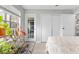 Comfortable bedroom featuring closet and backyard access at 9100 Dr Martin Luther King Jr N St # 1508, St Petersburg, FL 33702