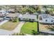 Aerial view of the property showing the fenced backyard at 3913 29Th N St, St Petersburg, FL 33714