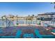 Waterfront patio with plenty of space at 4383 Biscayne Dr, Hernando Beach, FL 34607