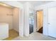 Functional laundry room with a washer and dryer hookups and additional storage space at 6323 Newtown Cir # 23A1, Tampa, FL 33615