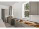 Partially installed kitchen cabinets and trim, ready for finishing touches to create a modern culinary space at 868 44Th N Ave, St Petersburg, FL 33703