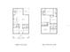 Detailed floor plan showcasing the layout of the first and second floors of the house at 876 44Th N Ave, St Petersburg, FL 33703