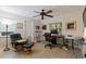 A well-lit office space with comfortable seating, ample desk space, and modern equipment at 2158 Blossom S Way, St Petersburg, FL 33712