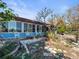 Charming backyard patio featuring manicured landscaping with brick and stone accents at 2300 S Shore Se Dr, St Petersburg, FL 33705