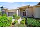 Charming home with well-maintained lawn, screen garage, brick accents and inviting entrance at 2348 Rolling View Dr, Spring Hill, FL 34606
