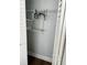 Well-organized closet with shelves and hanging space for optimal storage at 247 Rex Pl # G, Madeira Beach, FL 33708