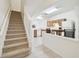Bright kitchen offering tiled floor, classic cabinetry, and adjacent dining area for convenience at 2712 Conch Hollow Dr, Brandon, FL 33511