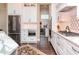 Modern kitchen featuring white cabinetry, stainless steel appliances, and an adjacent butler's pantry at 4302 W San Pedro St, Tampa, FL 33629