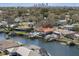 Waterfront property with pool and dock near city skyline offers a serene escape with urban accessibility at 4901 Lansing St Ne, St Petersburg, FL 33703