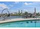 Pool with a view of the waterfront and neighborhood at 4901 Lansing St Ne, St Petersburg, FL 33703