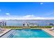Backyard pool with beautiful water views at 72 Adalia Ave, Tampa, FL 33606