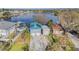 Charming waterfront property with a private dock, featuring a two-car garage and separate garage with carport at 9920 Alavista Dr, Gibsonton, FL 33534