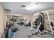 Community gym equipped with various exercise machines and fitness equipment at 10467 Larchmont N Pl, Pinellas Park, FL 33782
