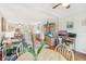 Inviting living room featuring open floor plan with light-colored wood floors at 1800 Mariner Dr # 9, Tarpon Springs, FL 34689