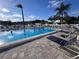 Enjoy a refreshing swim in the community pool surrounded by comfortable lounge chairs at 2331 Belleair Rd # 527, Clearwater, FL 33764