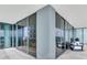 Spacious balcony with sliding glass doors offers stunning panoramic views and plenty of natural light at 2912 W Santiago St # 1504, Tampa, FL 33629