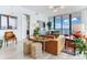 Bright living room featuring stylish furniture, modern decor, and expansive windows with a captivating outdoor view at 2912 W Santiago St # 1504, Tampa, FL 33629