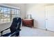 Bright office with natural light and a classic wooden desk at 35524 Quartz Lake Dr, Zephyrhills, FL 33541