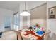 Cozy dining area featuring natural lighting and a view, creating an inviting space for meals at 4611 Anaconda Dr, New Port Richey, FL 34655