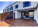 Back of house with wood deck overlooking a picturesque waterfront view at 6290 Bahia Del Mar Cir # 5, St Petersburg, FL 33715