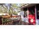 Exterior deck with outdoor furniture, perfect for enjoying the surroundings at 7043 Lang St, Brooksville, FL 34601