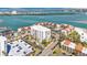 Waterfront condo complex offering parking, landscaping and access to beach at 855 Bayway Blvd # 105, Clearwater, FL 33767