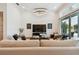 Open concept living room with plenty of seating and natural light at 978 Signet Dr, Apollo Beach, FL 33572
