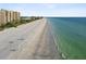 Expansive beach view with turquoise water and soft sands, perfect for relaxation and recreation at 2530 Sunset Dr, Largo, FL 33770
