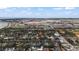 Aerial view of residential neighborhood with cozy single story home near Tampa Bay and Tampa International Airport at 2832 W Bay Haven Dr, Tampa, FL 33611