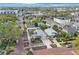 Neighborhood aerial showing landscaped property, street view, and surrounding community, providing context of location and nearby amenities at 2900 2Nd N Ave, St Petersburg, FL 33713