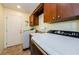 Practical laundry room with modern appliances and ample storage for laundry essentials at 3350 Brian N Rd, Palm Harbor, FL 34685