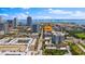 Stunning aerial view of the city featuring a mix of modern high-rises and waterfront scenery at 400 4Th S Ave # 704, St Petersburg, FL 33701