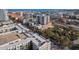 Scenic aerial view of a contemporary condo complex and apartments with coastal city views, close to urban conveniences at 400 4Th S Ave # 704, St Petersburg, FL 33701