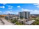 Scenic aerial view of a residential area with modern apartments, lush greenery, and beautiful architecture at 400 4Th S Ave # 704, St Petersburg, FL 33701