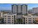 Excellent view displays the building with the palm trees and beautiful design elements at 400 4Th S Ave # 704, St Petersburg, FL 33701