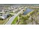 Charming neighborhood with well-maintained streets, pond views, and lush green spaces at 4016 Cadence Loop, Land O Lakes, FL 34638