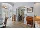 Bright foyer featuring architectural columns and archways leading to living spaces at 10105 Holly Berry Dr, Weeki Wachee, FL 34613