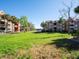 Expansive green lawn provides a beautiful view of the community buildings and the surrounding area at 10200 Gandy N Blvd # 412, St Petersburg, FL 33702