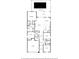 Detailed floor plan showcasing the layout of the home, including bedroom, bathroom, kitchen, and living areas at 13359 Golden Lime Ave, Spring Hill, FL 34609