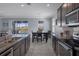 Gourmet kitchen with stainless steel appliances and an eat in nook at 13359 Golden Lime Ave, Spring Hill, FL 34609