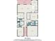 Detailed floor plan showcasing the layout of the home, including room dimensions at 25325 Welsh Poppy Way, Land O Lakes, FL 34639