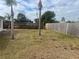 Expansive backyard with a wooden fence, offering plenty of space for outdoor activities and entertaining at 3641 Dickens Dr, Holiday, FL 34691