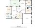 Detailed floor plan showcasing the layout of the home at 3944 Sprucewood Pl, Land O Lakes, FL 34639