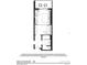 Floor plan of a King suite with seating area, and balcony at 15000 Madeira Way # 518, Madeira Beach, FL 33708