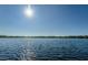 Bright, sunny day overlooking lake with trees lining the horizon; water glistening under bright sunlight at 2170 Americus S Blvd # 6, Clearwater, FL 33763