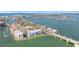 Breathtaking panoramic views of waterfront condominium, marina, and bay at 500 Treasure Island Cswy # 207, Treasure Island, FL 33706